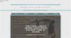 Desktop Screenshot of modelfor.lauraashley.com