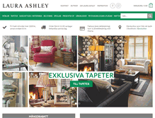 Tablet Screenshot of lauraashley.se