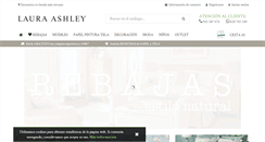 Desktop Screenshot of lauraashley.es