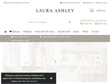 Tablet Screenshot of lauraashley.es